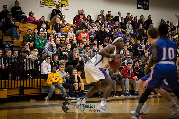 DeForest Boys Basketball vs Janesville Craig February 2016