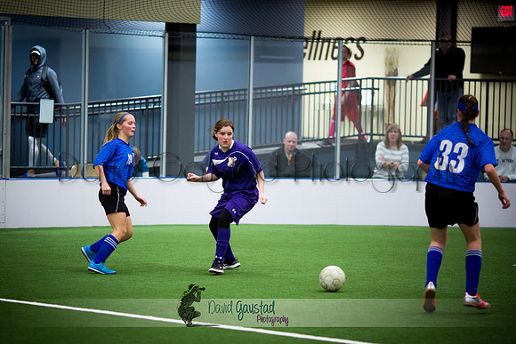 DeForest Norskies and Monona Grove indoor soccer
