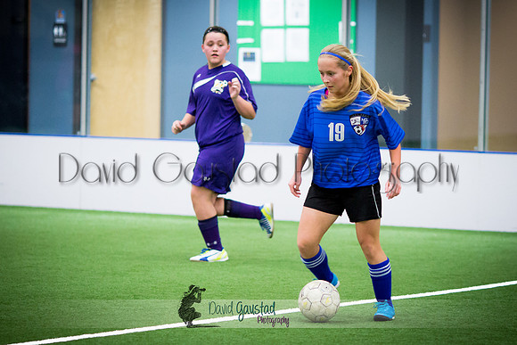 DeForest Norskies and Monona Grove indoor soccer