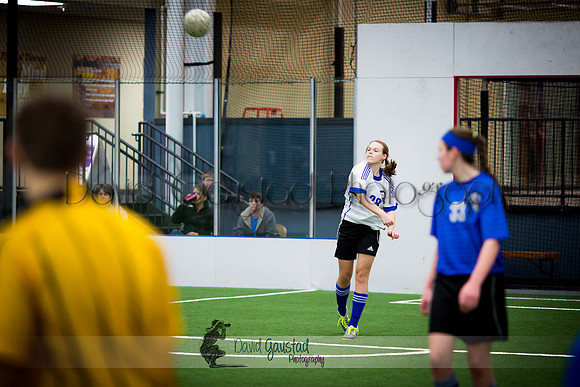 DeForest Norskies and Monona Grove indoor soccer