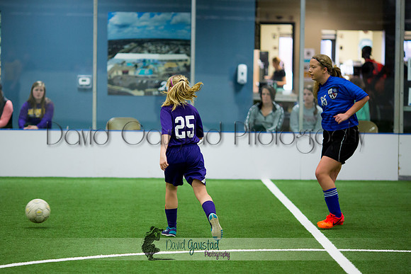 DeForest Norskies and Monona Grove indoor soccer