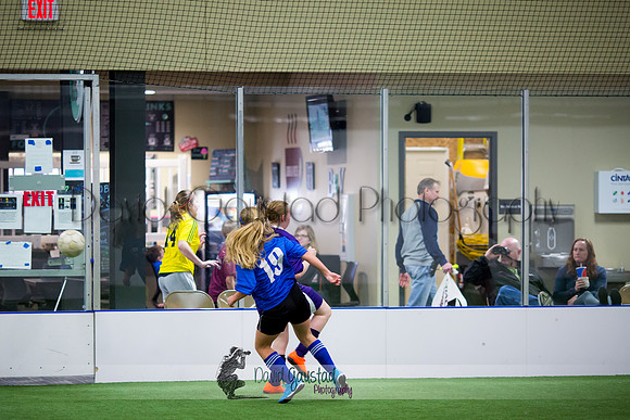 DeForest Norskies and Monona Grove indoor soccer