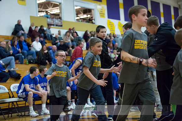 DeForest Boys Basketball vs Janesville Craig February 2016