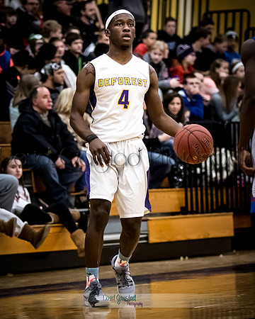 DeForest Boys Basketball vs Janesville Craig February 2016