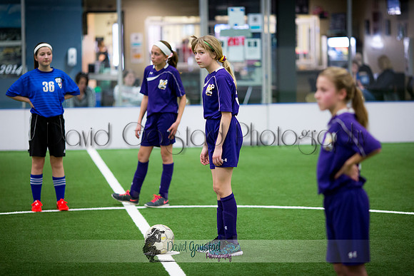 DeForest Norskies and Monona Grove indoor soccer
