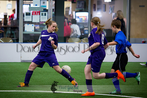 DeForest Norskies and Monona Grove indoor soccer