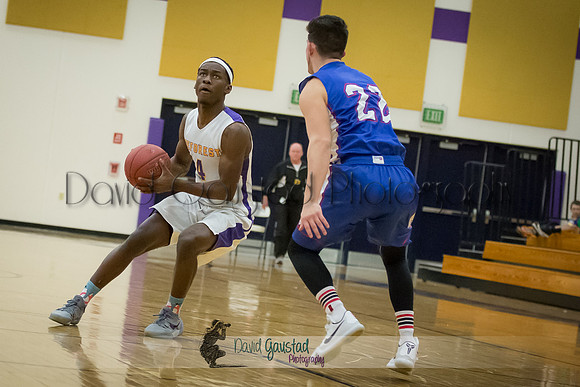 Corian Davis DeForest Boys Basketball vs Janesville Craig February 2016
