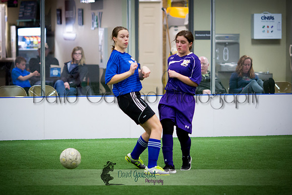 DeForest Norskies and Monona Grove indoor soccer