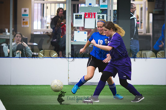 DeForest Norskies and Monona Grove indoor soccer