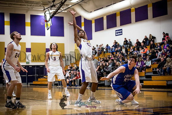 DeForest Boys Basketball vs Janesville Craig February 2016