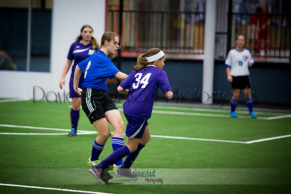 DeForest Norskies and Monona Grove indoor soccer
