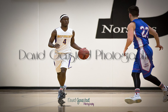 DeForest Boys Basketball vs Janesville Craig February 2016