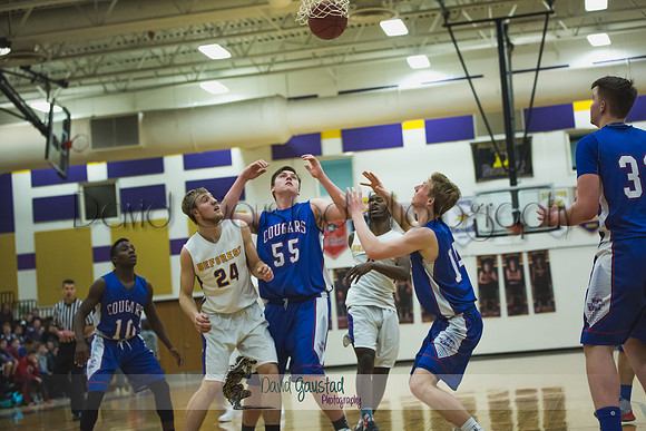 DeForest Boys Basketball vs Janesville Craig February 2016