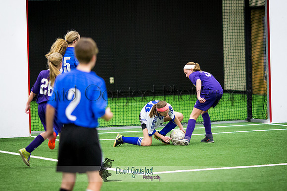 DeForest Norskies and Monona Grove indoor soccer