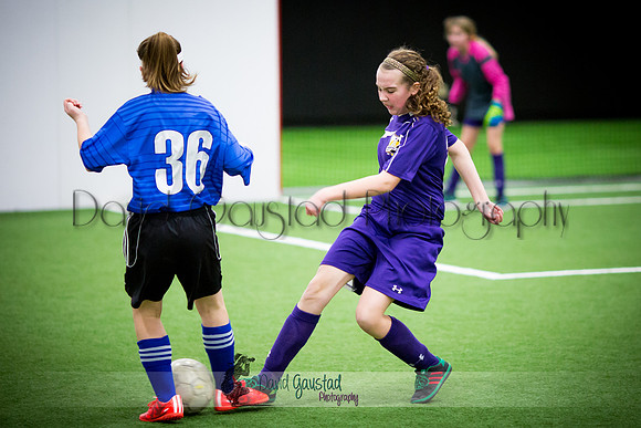 DeForest Norskies and Monona Grove indoor soccer