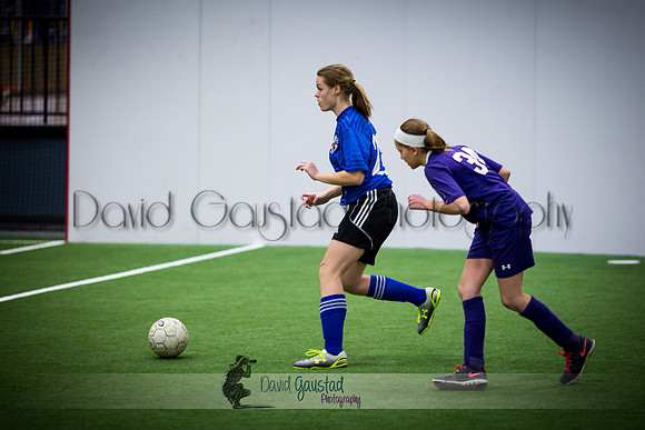 DeForest Norskies and Monona Grove indoor soccer