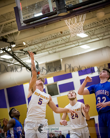 Jadon Sackman DeForest Boys Basketball vs Janesville Craig February 2016