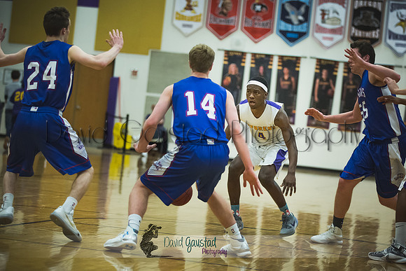 DeForest Boys Basketball vs Janesville Craig February 2016