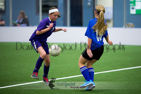 DeForest Norskies and Monona Grove indoor soccer