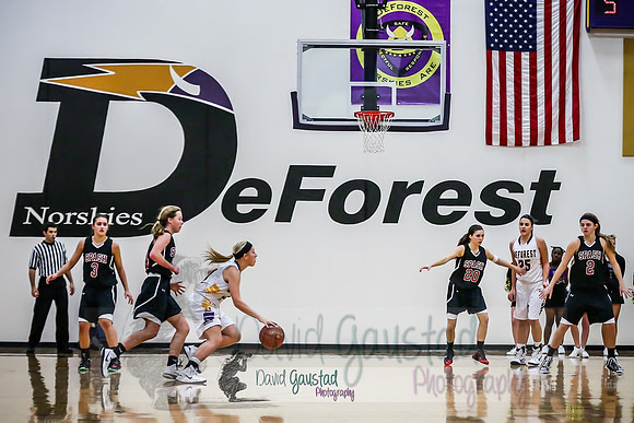 DeForest Girls Basketball Aly Otteson