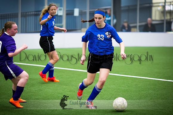 DeForest Norskies and Monona Grove indoor soccer