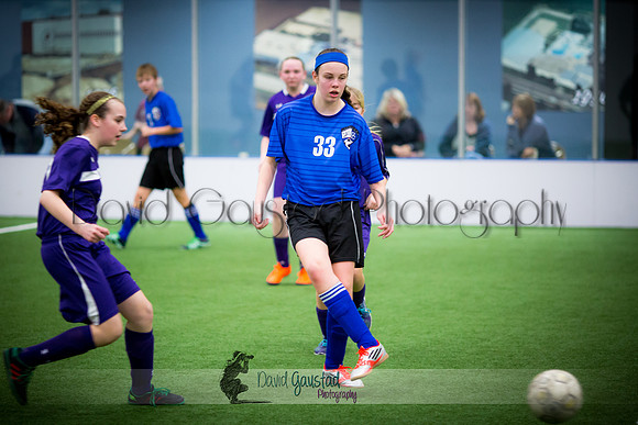 DeForest Norskies and Monona Grove indoor soccer
