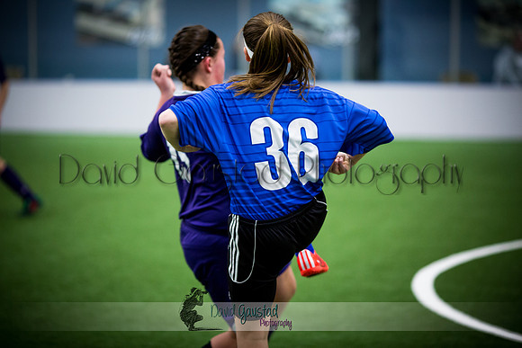 DeForest Norskies and Monona Grove indoor soccer