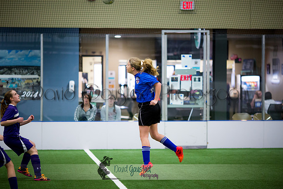 DeForest Norskies and Monona Grove indoor soccer