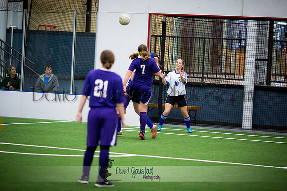 DeForest Norskies and Monona Grove indoor soccer