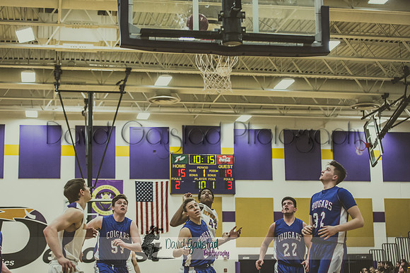 DeForest Boys Basketball vs Janesville Craig February 2016