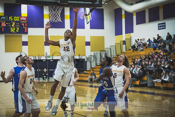 DeForest Boys Basketball vs Janesville Craig February 2016