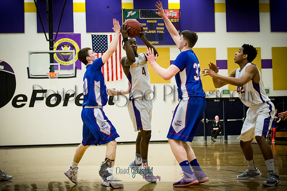DeForest Boys Basketball vs Janesville Craig February 2016