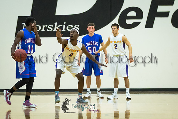 DeForest Boys Basketball vs Janesville Craig February 2016