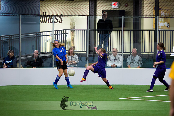 DeForest Norskies and Monona Grove indoor soccer