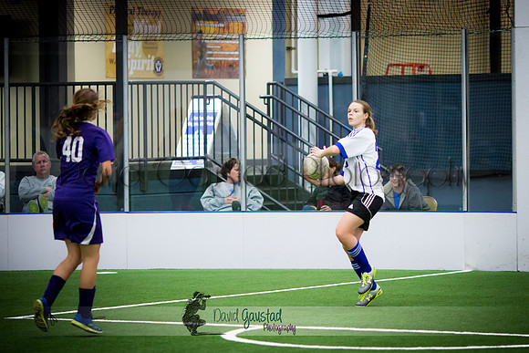 DeForest Norskies and Monona Grove indoor soccer