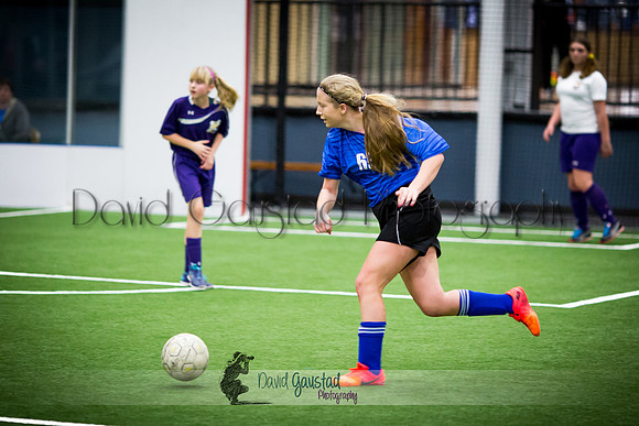 DeForest Norskies and Monona Grove indoor soccer