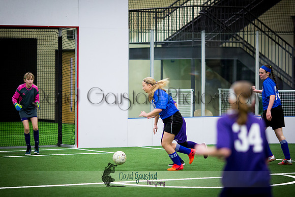 DeForest Norskies and Monona Grove indoor soccer