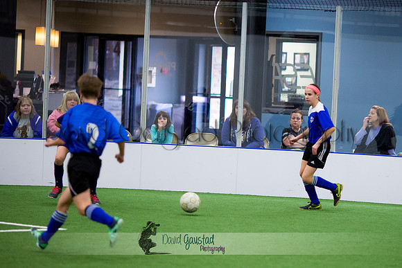 DeForest Norskies and Monona Grove indoor soccer