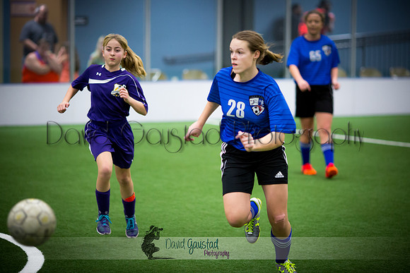 DeForest Norskies and Monona Grove indoor soccer