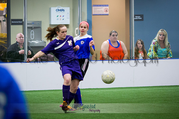 DeForest Norskies and Monona Grove indoor soccer