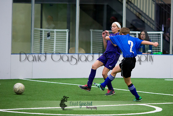 DeForest Norskies and Monona Grove indoor soccer