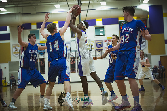 DeForest Boys Basketball vs Janesville Craig February 2016