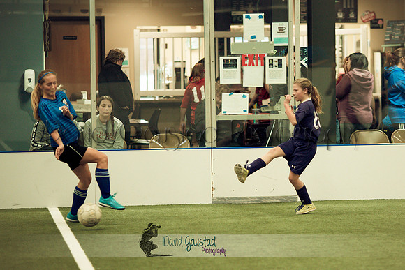 DeForest Norskies and Monona Grove indoor soccer