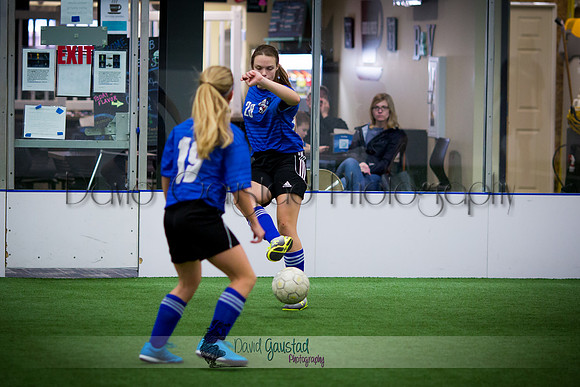 DeForest Norskies and Monona Grove indoor soccer