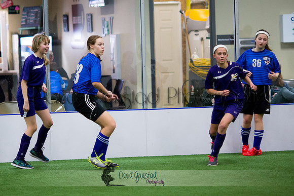 DeForest Norskies and Monona Grove indoor soccer