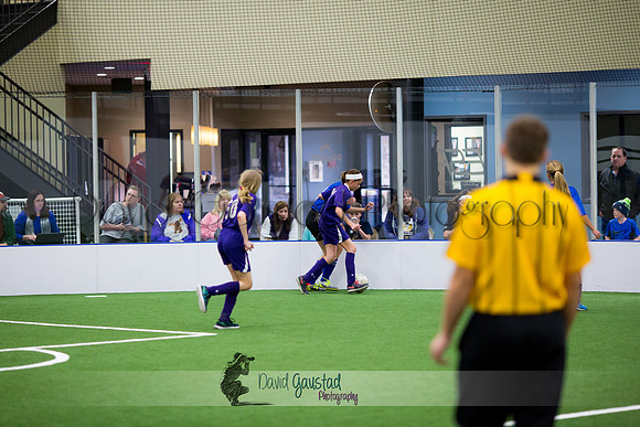 DeForest Norskies and Monona Grove indoor soccer