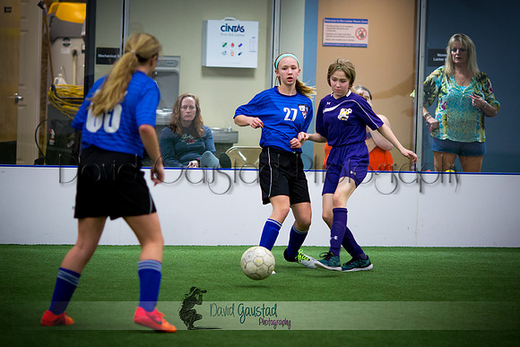 DeForest Norskies and Monona Grove indoor soccer