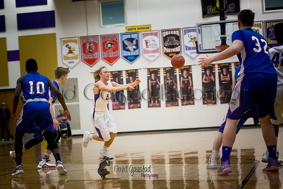 DeForest Boys Basketball vs Janesville Craig February 2016
