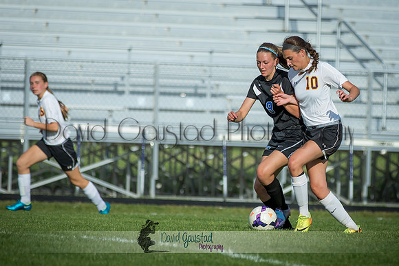 DeForest Girls JV Soccer vs Lodi on May 24th 2016