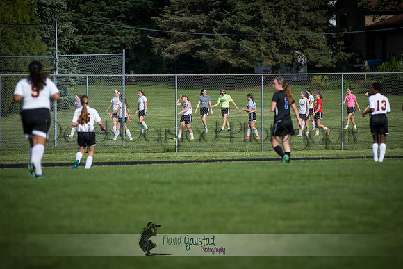 DeForest Girls JV Soccer vs Lodi on May 24th 2016